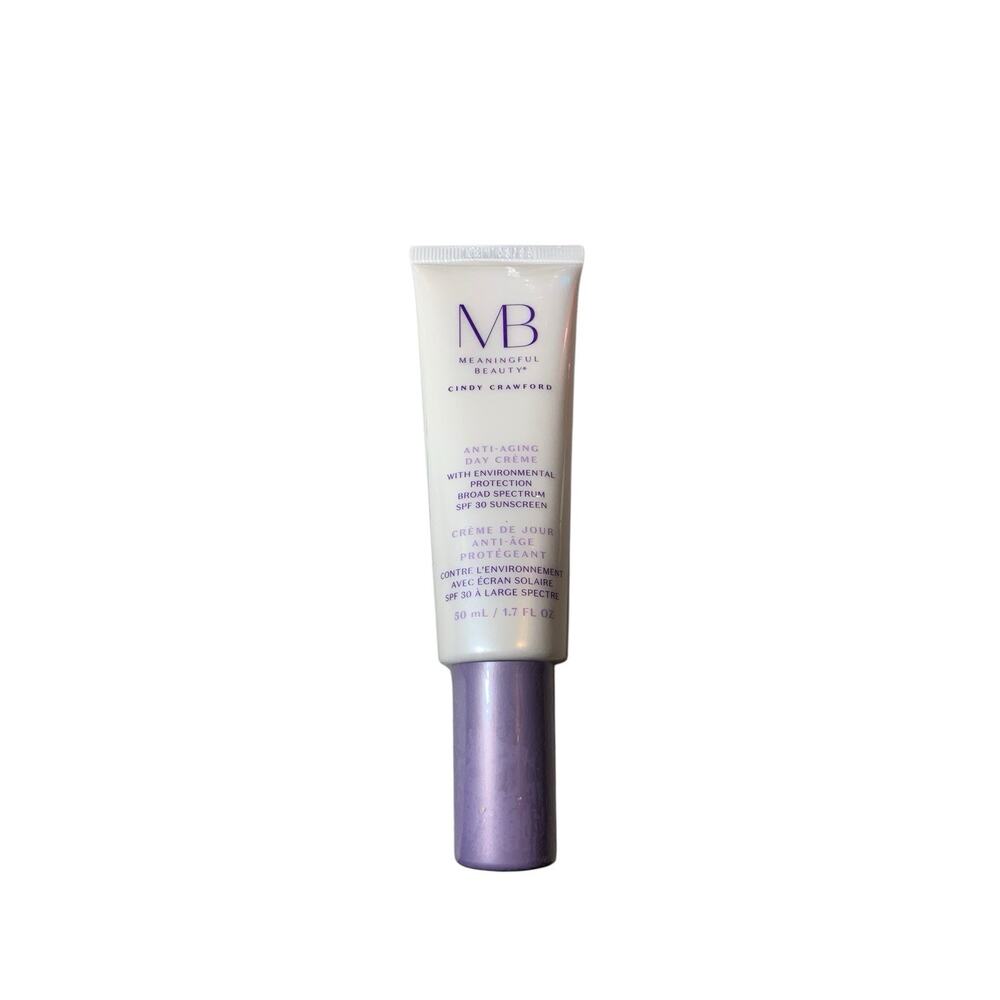 Meaningful Beauty Anti Aging Day Creme Environmental Protect Cream 1.7 oz /50 ml